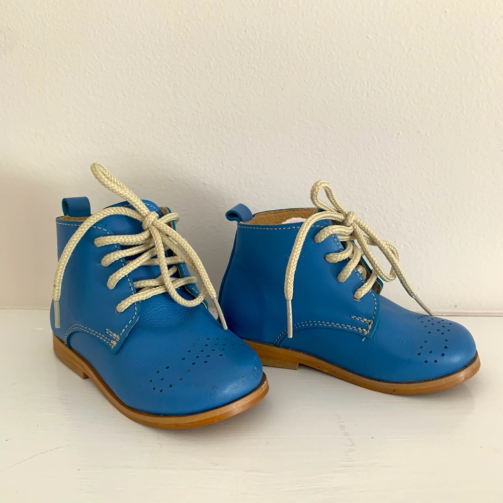 Piccolo Boot in Ocean Blue, Toddler Size 7